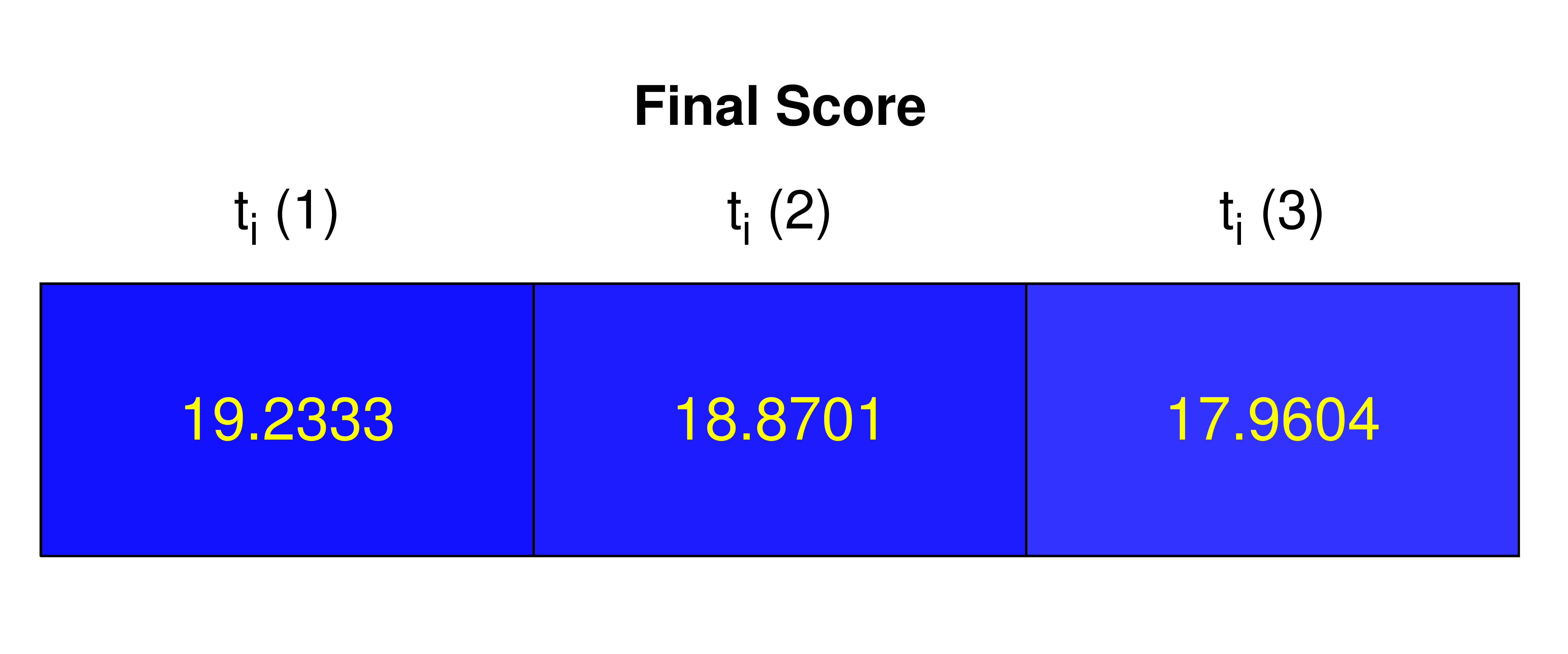 Figure 5. Final score.